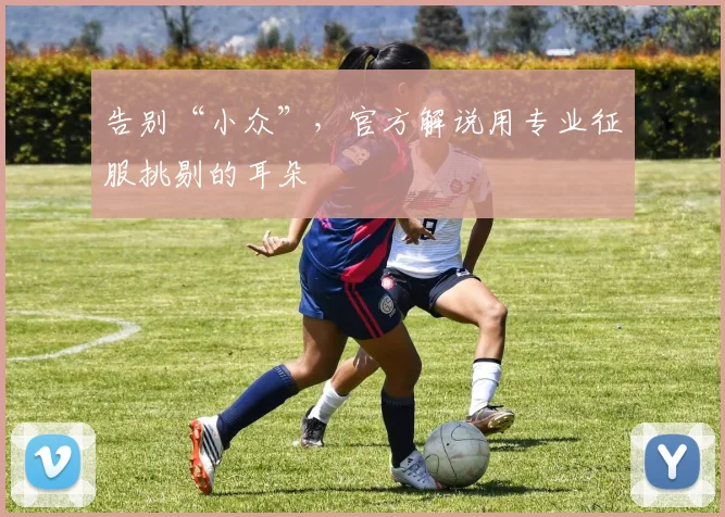 告别“小众”，官方解说用专业征服挑剔的耳朵